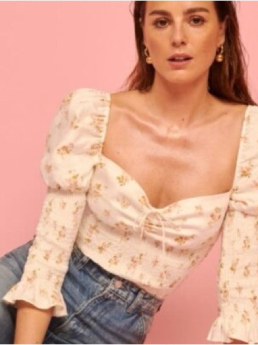Reformation Haven Top SZ Large